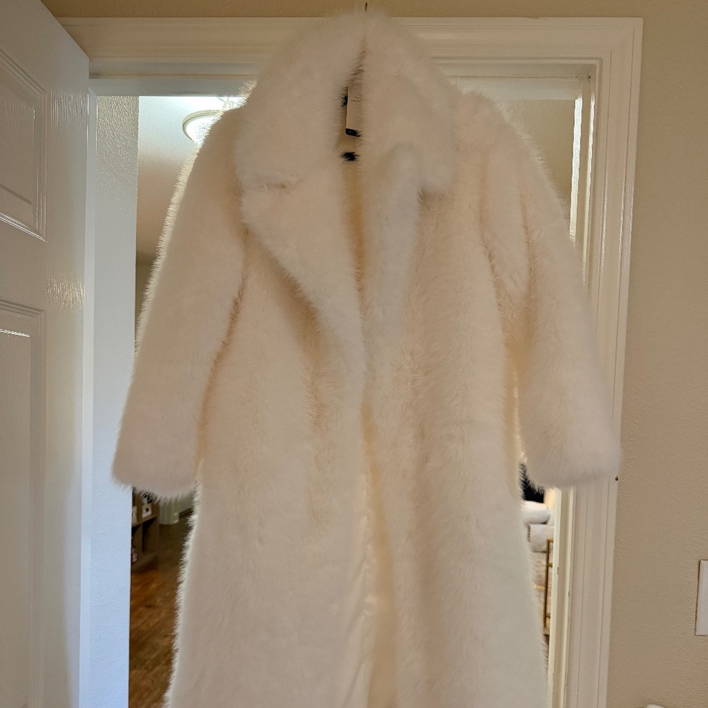 White Fur Coat